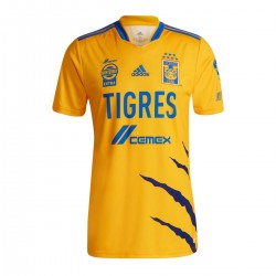 Camisola Tigres UANL Equipamento Primeiro 2021-2022 Manga Curta